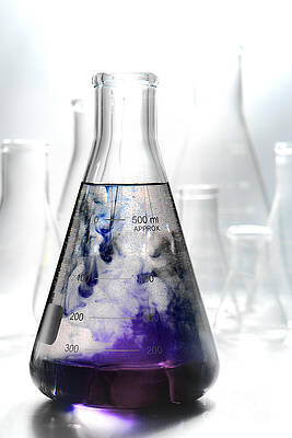 Wall Art - Photograph - Scientific Experiment in Science Research Lab  #8 by Science Research Lab