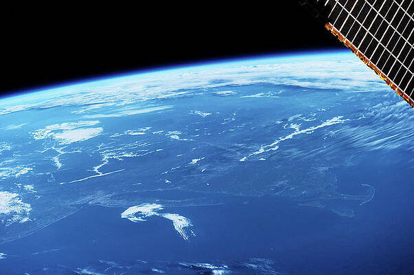Wall Art - Photograph - View Of Planet Earth From Space Showing #8 by Panoramic Images