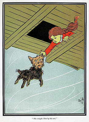 Wall Art - Drawing - Wizard Of Oz, 1900 by Granger