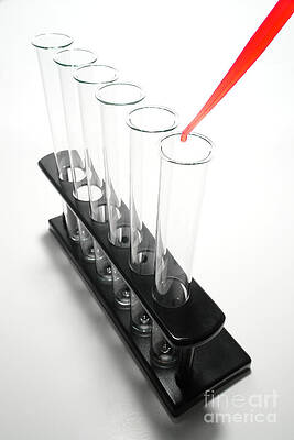 Wall Art - Photograph - Laboratory Experiment in Science Research Lab #9 by Science Research Lab