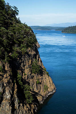 Wall Art - Photograph - A Beautiful Landscape At Deception Pass by Michael Hanson