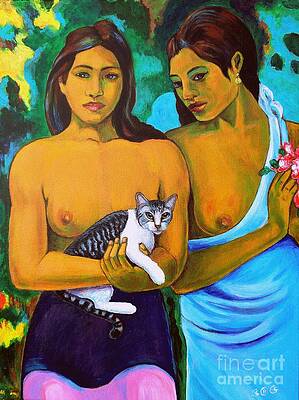 A Cat for Gauguin_ A Tahitian Feline by George I Perez A Cat for Gauguin_ A Tahitian Feline by George I Perez