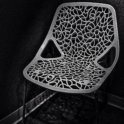 Wall Art - Photograph - a Chair Is Still A Chair, Even When by Mark David Gerson