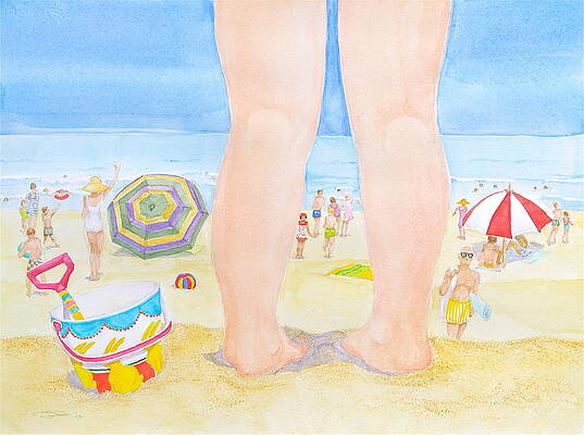A Child Remembers the Beach by Michele Myers A Child Remembers the Beach by Michele Myers