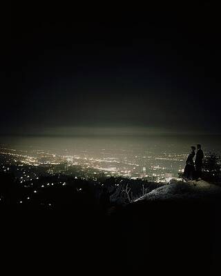 Wall Art - Photograph - A City At Night by Constantin Joffe