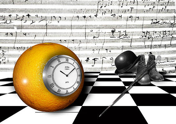A clockwork orange by Dray Van Beeck A clockwork orange by Dray Van Beeck