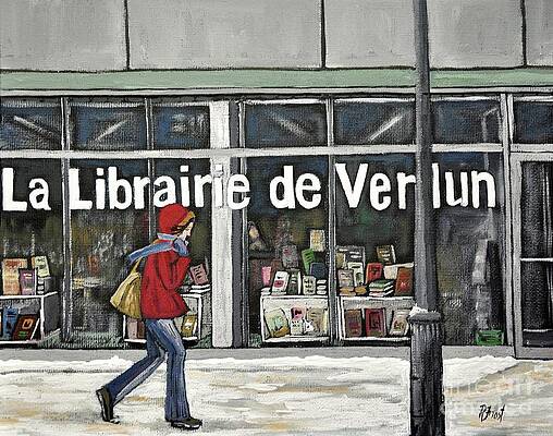 A Cold Day in Verdun Librairie de Verdun by Reb Frost A Cold Day in Verdun Librairie de Verdun by Reb Frost