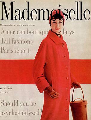 Wall Art - Photograph - A Model Wearing A Jaunty Junior Overcoat by Stephen Colhoun