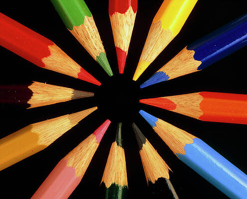 Color pencils Photograph by Dutourdumonde Photography - Fine Art America