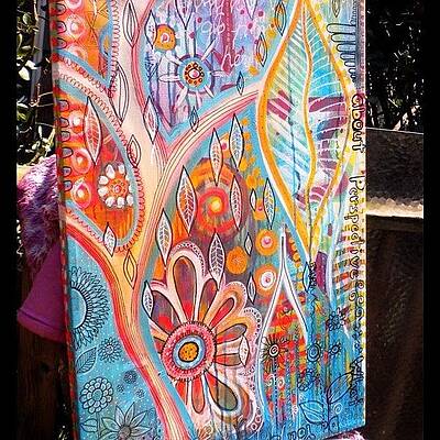 Wall Art - Photograph - A New Canvas ...it's All About by Robin Mead