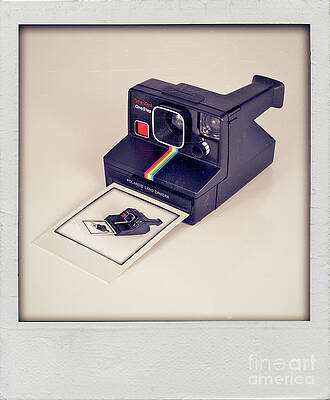 Wall Art - Photograph - A Polaroid of a Polaroid taking a Polaroid of a Polaroid taking a Polaroid of a Polaroid taking a .. by Mark Miller
