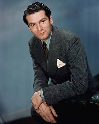 Wall Art - Photograph - A Portrait Of Laurence Olivier by Alexander Paal