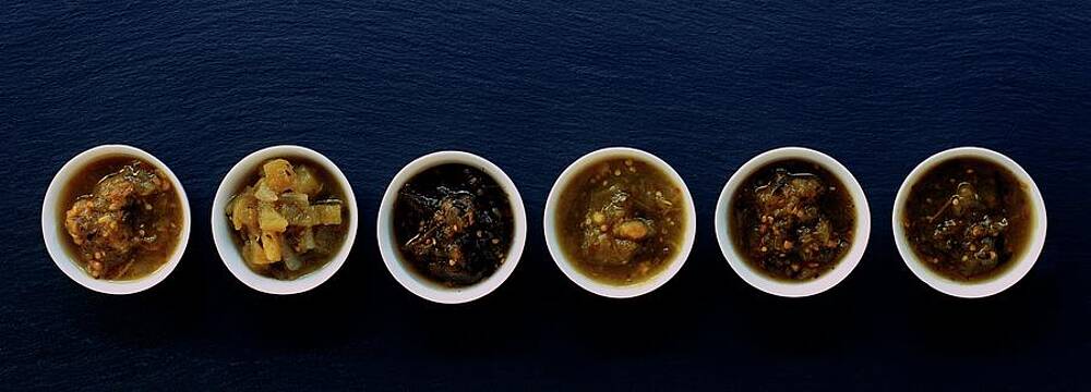 Wall Art - Photograph - A Selection Of Salsa by Romulo Yanes