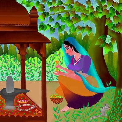 A Silent Prayer In Solitude by Latha Gokuldas Panicker A Silent Prayer In Solitude by Latha Gokuldas Panicker