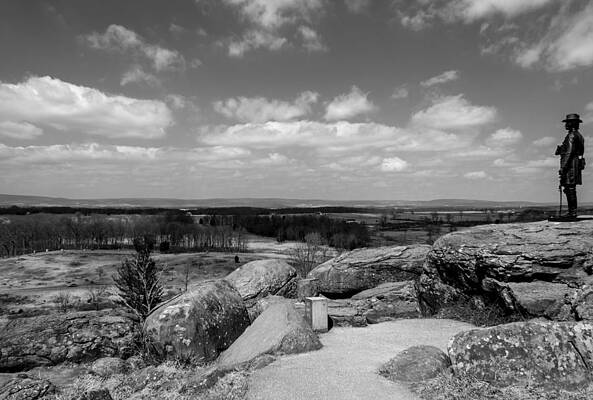 Wall Art - Photograph - A View from Little Round Top by Kathi Isserman