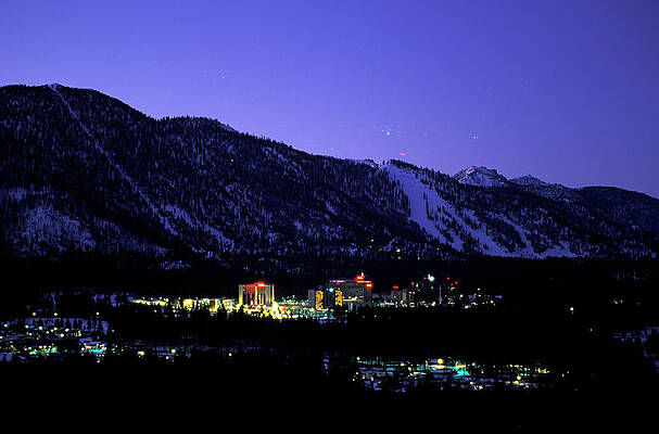 Wall Art - Photograph - A View Of South Lake Tahoe by Corey Rich