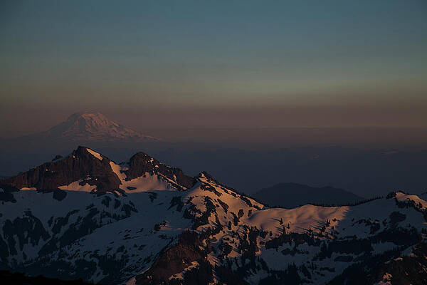 Wall Art - Photograph - A View Of The Cascades From Mount by Michael Hanson