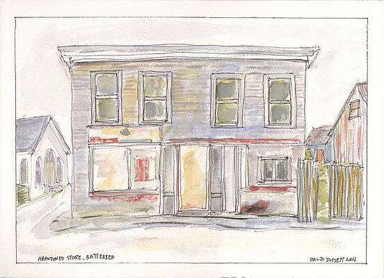 Abandoned Store Battersea by David Dossett Abandoned Store Battersea by David Dossett
