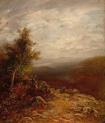 Above the Clouds Print by Ralph Albert Blakelock