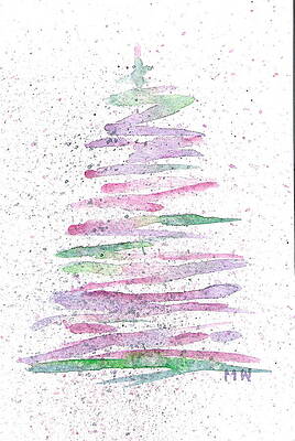 Abstract Christmas Tree by Marsha Woods Abstract Christmas Tree by Marsha Woods