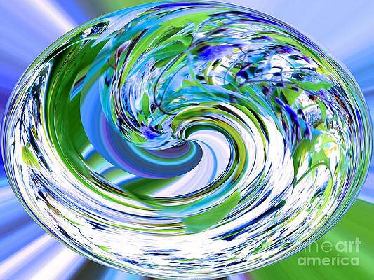 Abstract Reflections Digital Art #3 by Robyn King Abstract Reflections Digital Art #3 by Robyn King