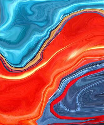 Abstracted Glass9 by Linnea Tober Abstracted Glass9 by Linnea Tober