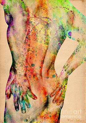 Wall Art - Digital Art - Abstract Body - 4 by Mark Ashkenazi