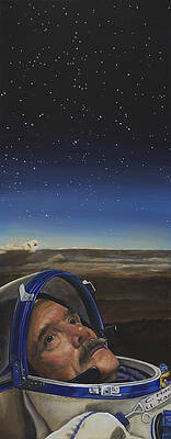 Ad Astra - Col. Chris Hadfield by Simon Kregar