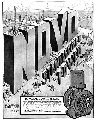 Wall Art - Painting - Ad Engines, 1918 by Granger