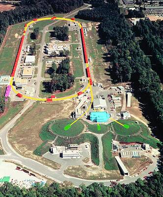 Wall Art - Photograph - Aerial View Of The Jefferson Lab Site by Science Photo Library