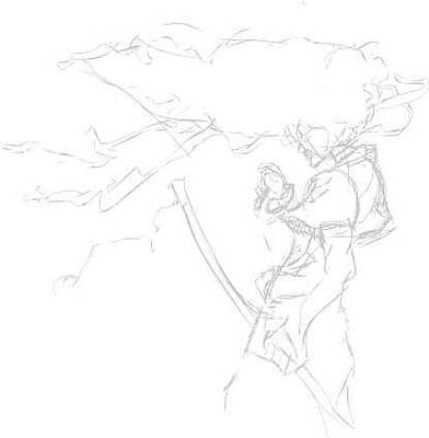 Afro samurai - AJ - Digital Art, People & Figures, Female Form, Other  Female Form - ArtPal