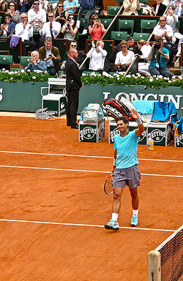 Rafael Nadal After Victory by Lexi Heft Rafael Nadal After Victory by Lexi Heft