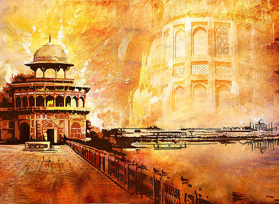 Agra Fort Art for Sale - Fine Art America