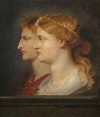Agrippina and Germanicus Print by Peter Paul Rubens