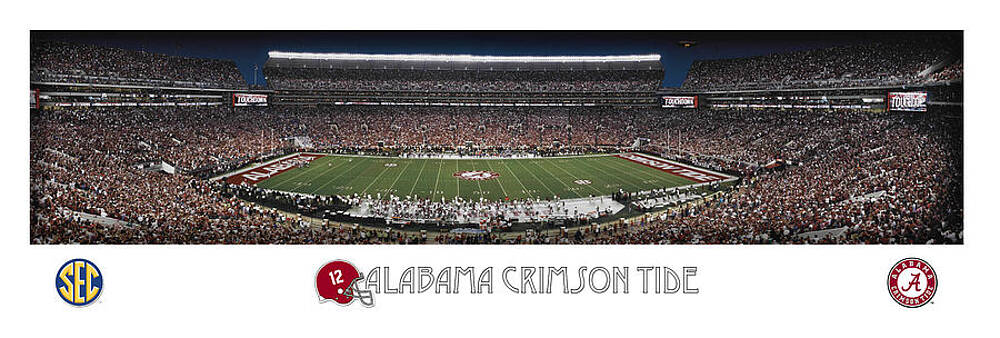 Wall Art - Photograph - Alabama Football Panorama by Retro Images Archive