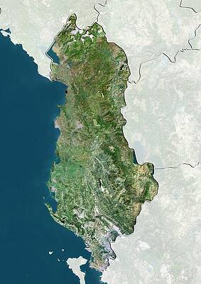 Wall Art - Photograph - Albania by Science Photo Library