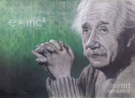 Albert Einstein by Mohd Razif