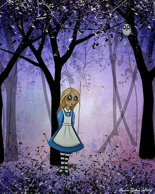 Alice in an Enchanted Forest by Charlene Murray Zatloukal Alice in an Enchanted Forest by Charlene Murray Zatloukal