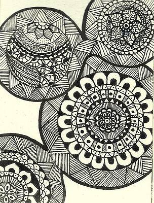 Zentangle Drawings (Page #7 of 35) | Fine Art America