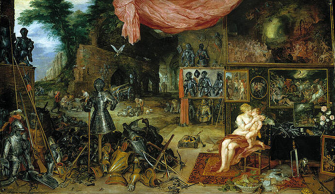 Allegory of the Sense of Touch Print by Jan Brueghel the Elder and Peter Paul Rubens