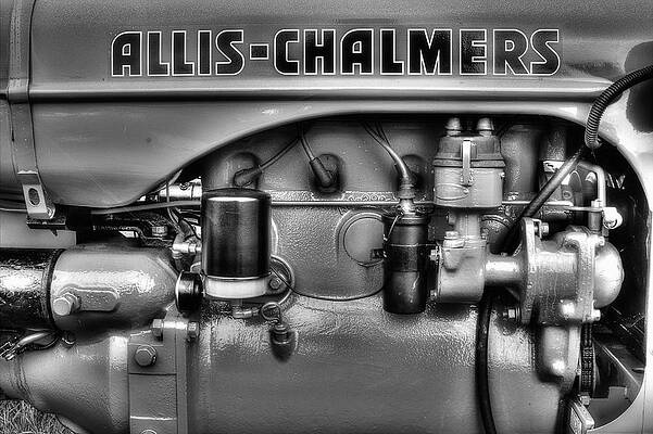 Wall Art - Photograph - Allis Chalmers Engine by Michael Eingle