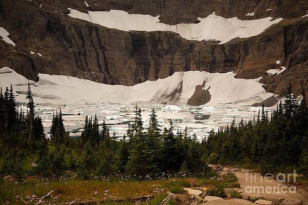 Lake Photograph - Along The Path To Iceburg Lake 8 by Natural Focal Point Photography