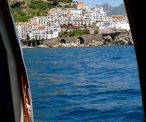 Amalfi Coast View by Chris Bavelles