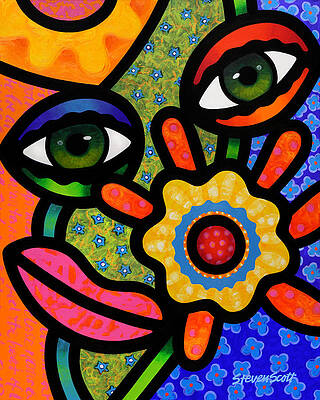 Wall Art - Painting - An Eye on Spring by Steven Scott