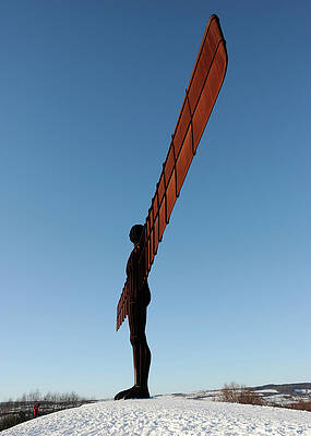 Wall Art - Photograph - Angel Of The North by Science Photo Library