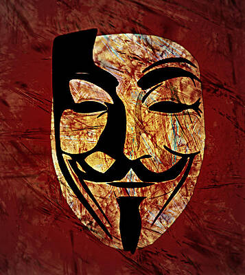 Wall Art - Painting - Anonymous by Ally  White