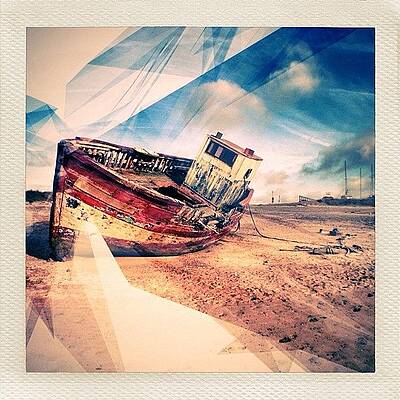 Wall Art - Photograph - Another Edit Of @swturn3r Cracking Boat by Robert Campbell