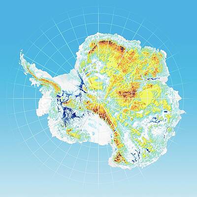 Wall Art - Photograph - Antarctic Bedrock by Science Photo Library