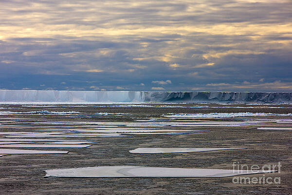 Antarctica Ross Ice Shelf Edge by Andy Myatt Antarctica Ross Ice Shelf Edge by Andy Myatt