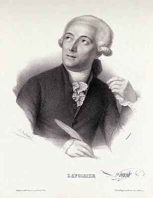 Antoine Lavoisier The Icons of Chemistry 03 Art Print -  Portugal